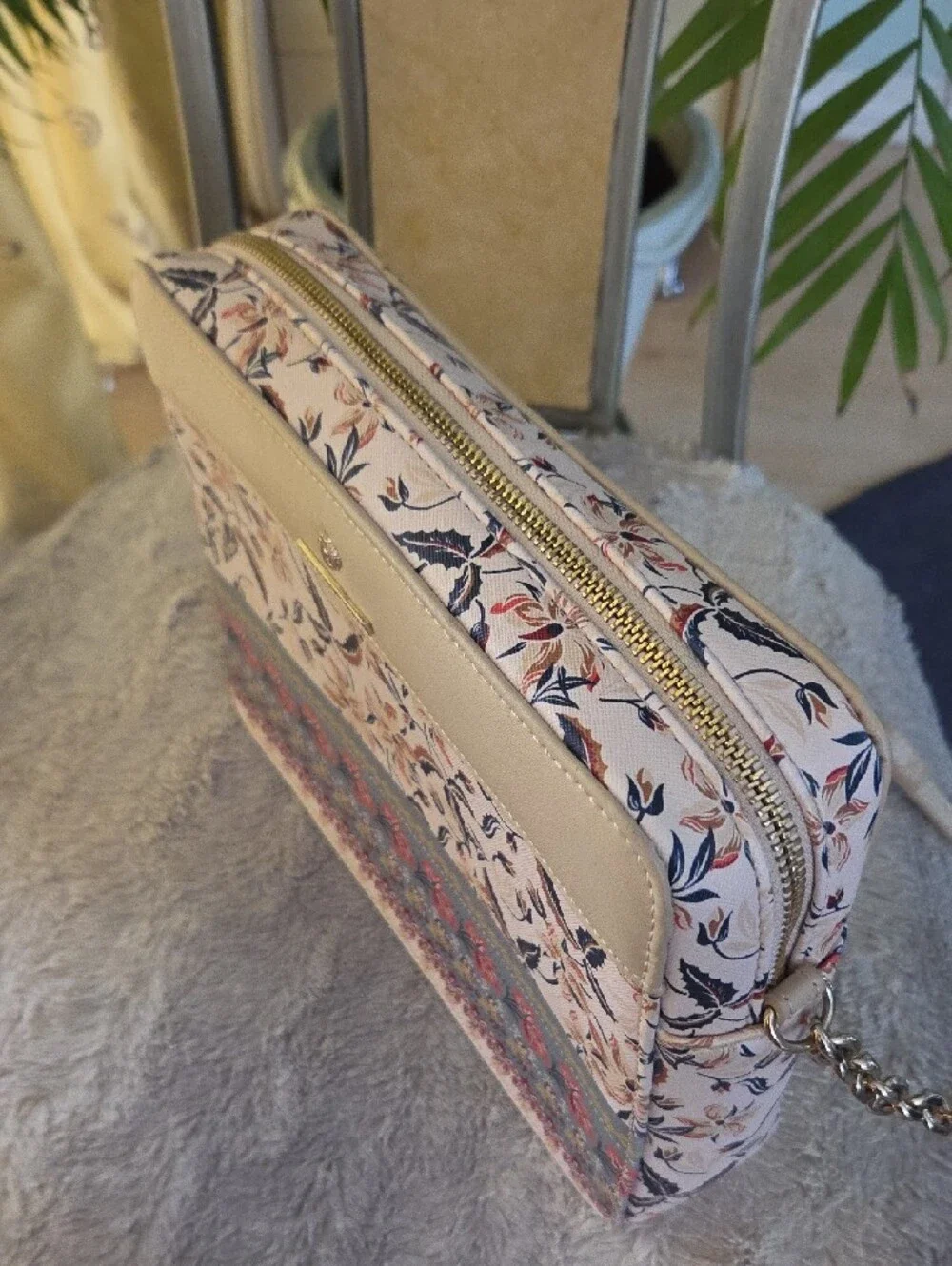 Spartina 449 Floral Printed Satchel Bag❤️